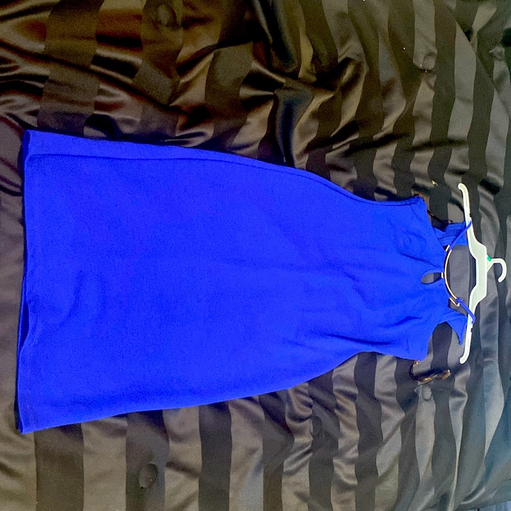 Blue dress
